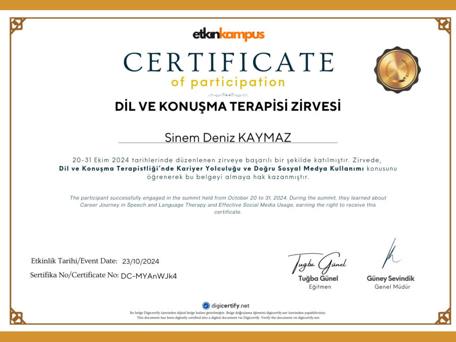 Etkin Kampüs Sertifikası